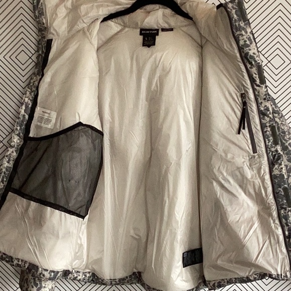 NWT BURTON AMORA PUFFY SNOWBOARD JACKET SIZE L - Picture 4 of 7